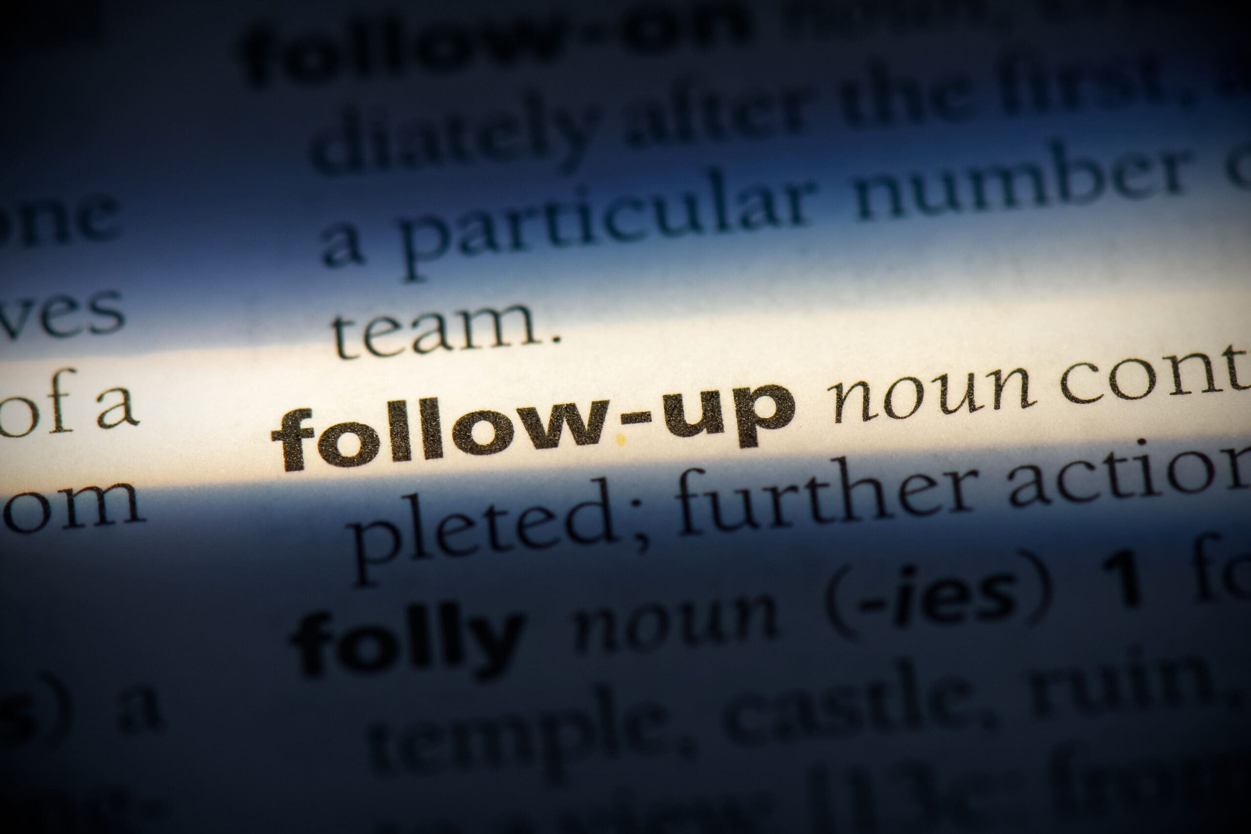follow-up